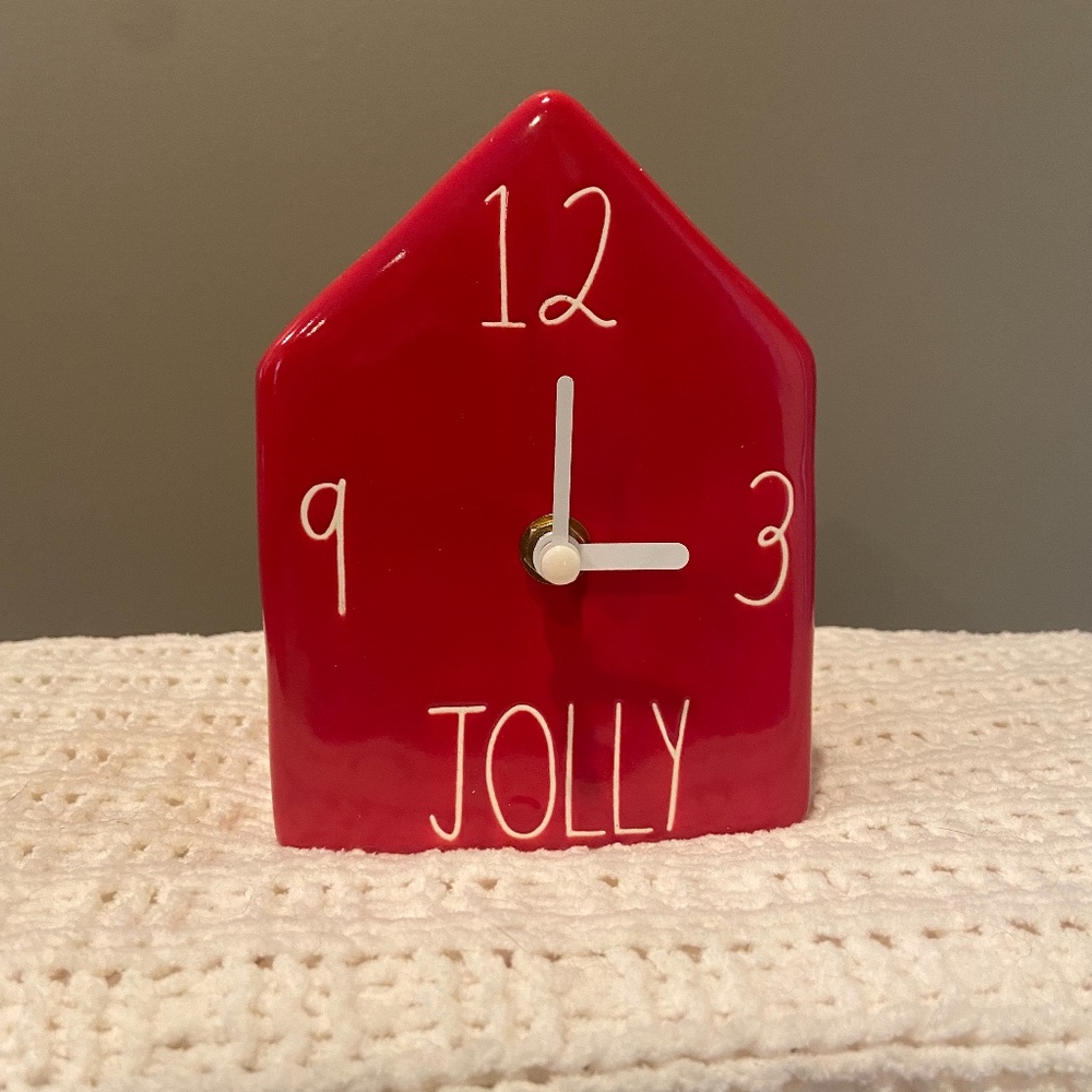 COPY - Rae Dunn Christmas Clock